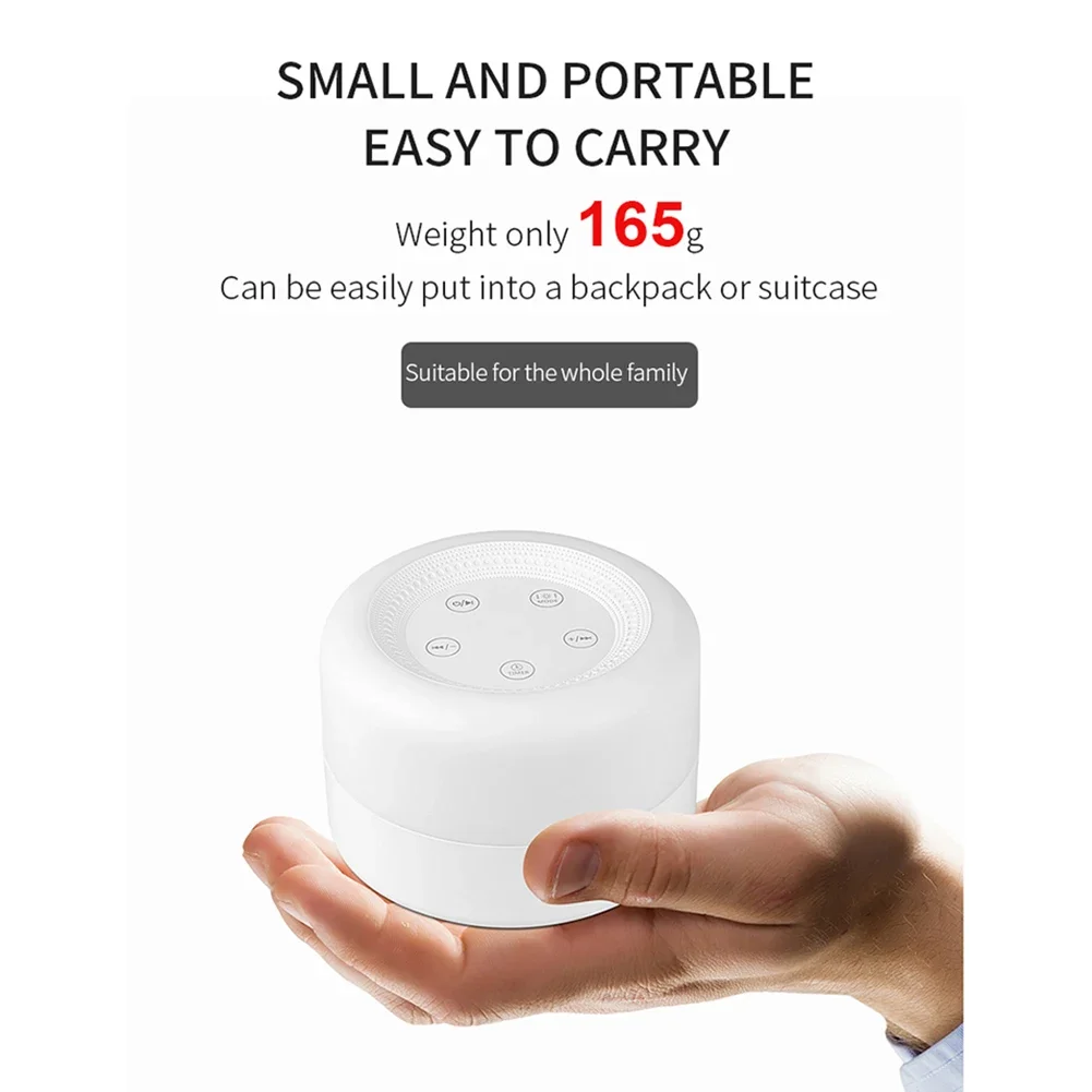 White Noise Machine Sleep - Desktop White Noise Machine with Night