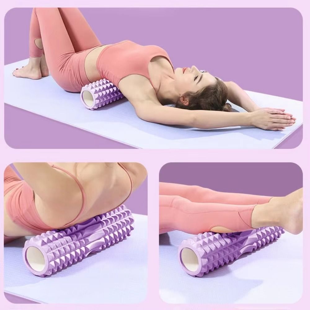 EVA Foam Fitness Back Roll Tri - Foam Roller Trigger Point recension och pris