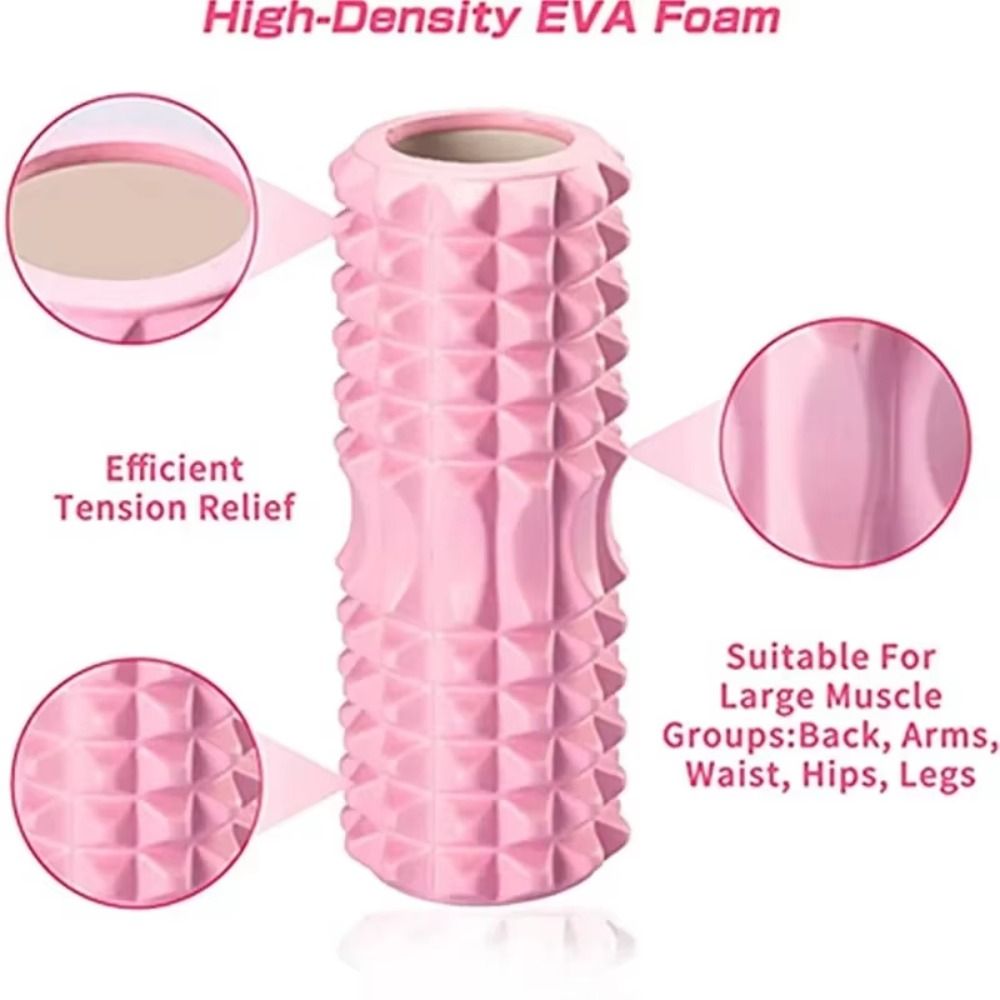 EVA Foam Fitness Back Roll Tri - Foam Roller Trigger Point recension och pris