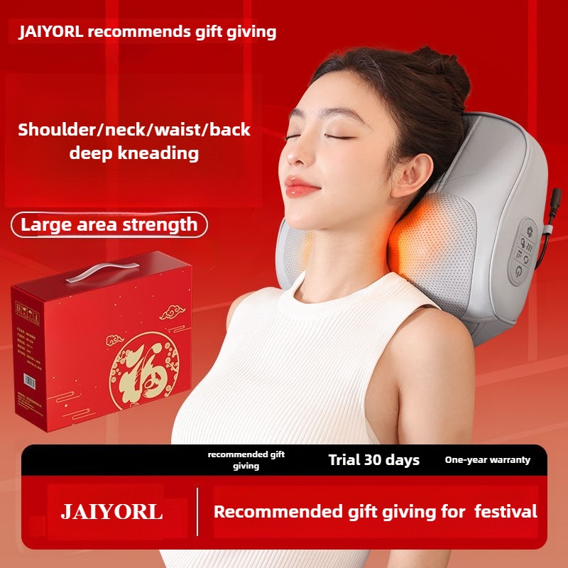 Electric Neck Massage Pillow C - Neck Traction Pillow recension och pris