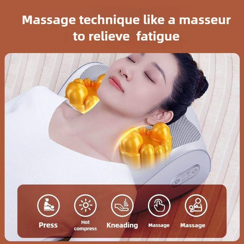 Electric Neck Massage Pillow C - Neck Traction Pillow recension och pris