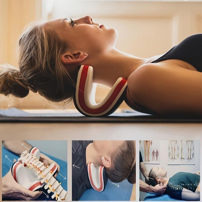 1Pcs Portable Cervical Massage - Neck Traction Pillow recension och pris