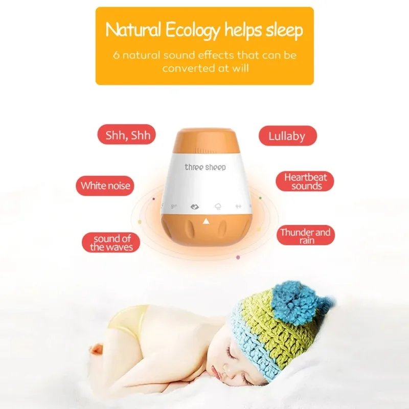 Baby White Noise Machine Smart - White Noise Machine Sleep recension och pris