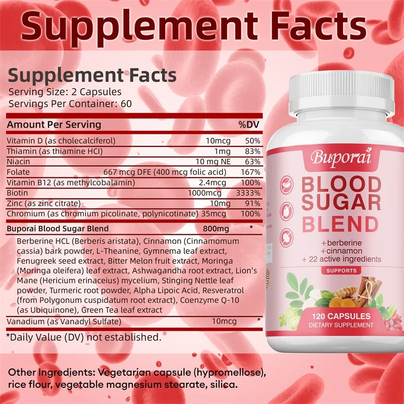 Blood Sugar Blend - Balance Bl - Health & Wellness Unlimited recension och pris