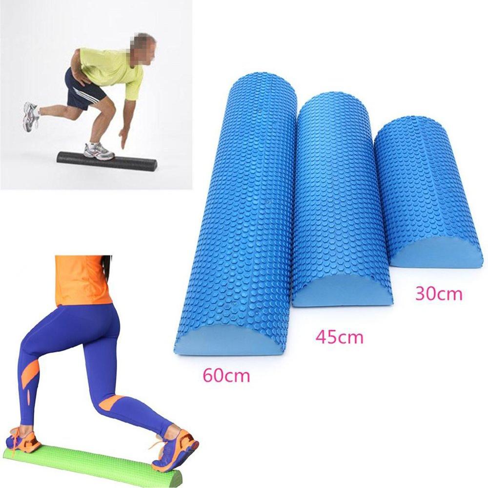 Half Round Yoga Roller EVA Hig - Foam Roller Trigger Point recension och pris