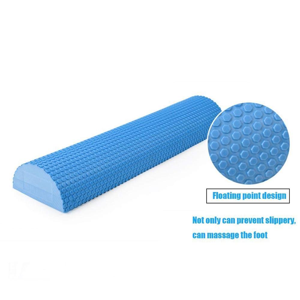 Half Round Yoga Roller EVA Hig - Foam Roller Trigger Point recension och pris
