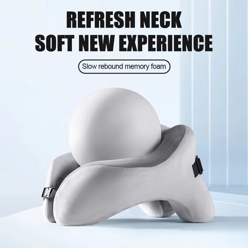 Memory Foam U‑Shape Neck Pillo - Neck Traction Pillow recension och pris