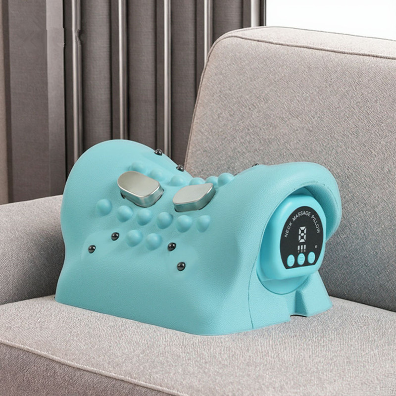 Electric Heated EMS Pulse Cerv - Neck Traction Pillow recension och pris
