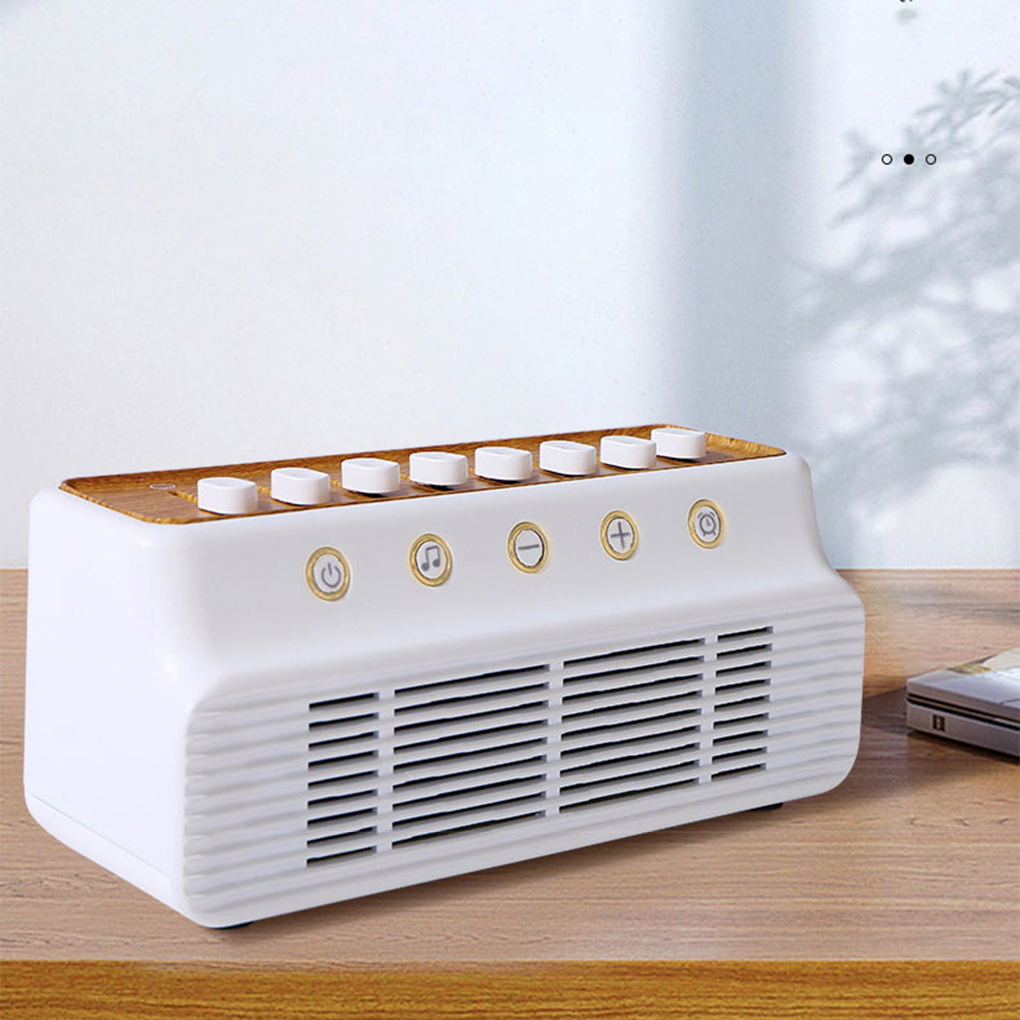 8 Natural Sounds Baby White No - White Noise Machine Sleep recension och pris