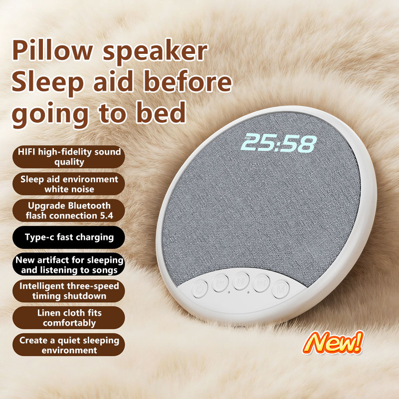 Lenovo Pillow Speaker HiFi Sle - White Noise Machine Sleep recension och pris